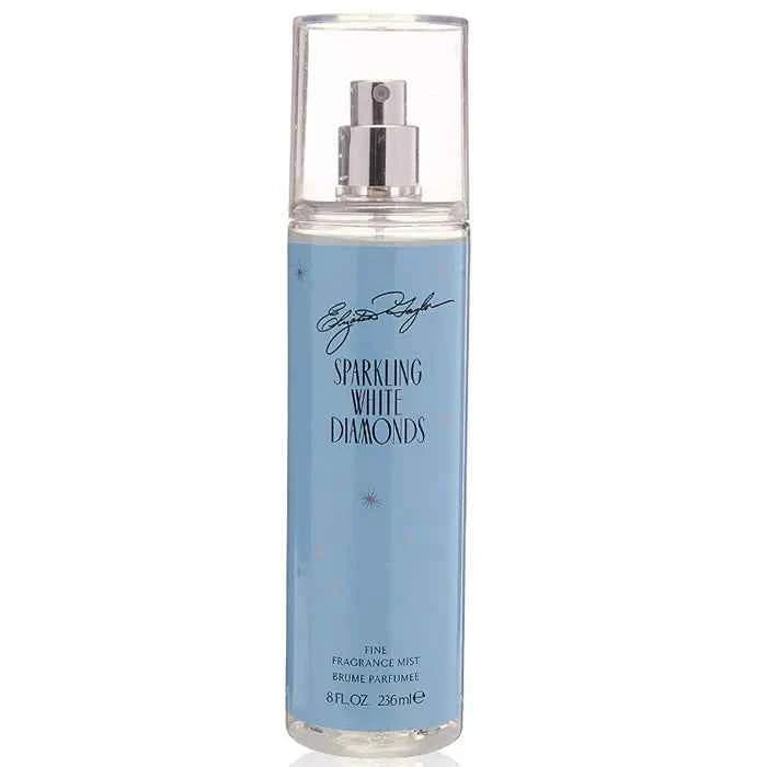 Elizabeth Taylor Sparkling White Diamonds Body Mist for Women, 236 ml