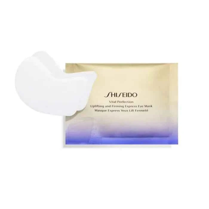 Shiseido Vital Perfection Uplifting And Firming Express Eye Mask Unisex, 12 Units
