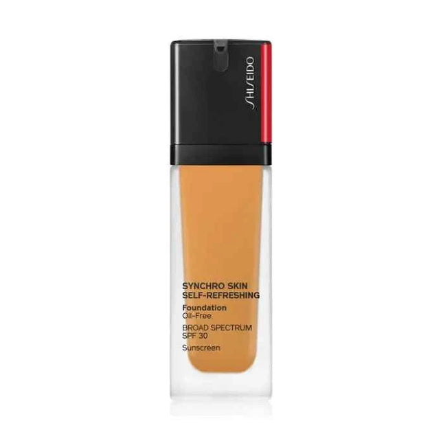 Shiseido Synchro Skin Self-Refreshing – Foundation Spf30 420 Bronze Unisex, 30 ml