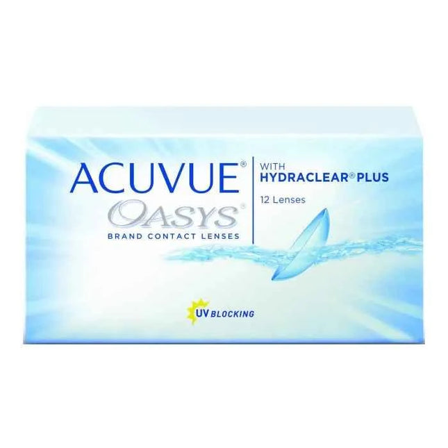 Acuvue Oasys Hydraclear Contact Lenses 2 Weeks Replacement -3.50 BC/8.4, 12 Units