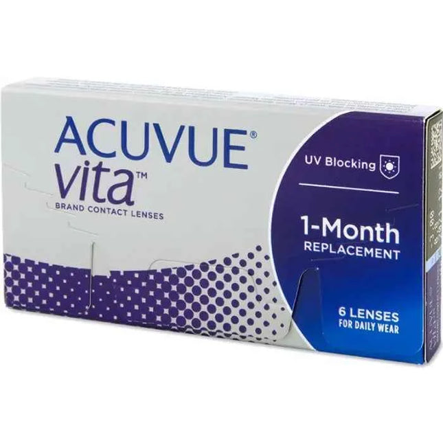Acuvue Vita Contact Lenses 1 Mounth Replacement -4.00 BC/8.4, 6 Units