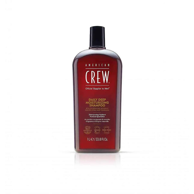 American CREW Daily Moisturizing – Shampoo Unisex, 1000 ml