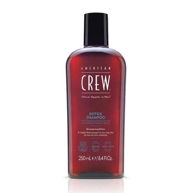 American CREW Detox – Shampoo Unisex, 250 ml