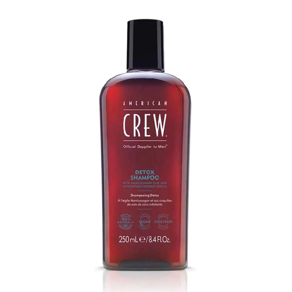 American CREW Detox – Shampoo Unisex, 250 ml