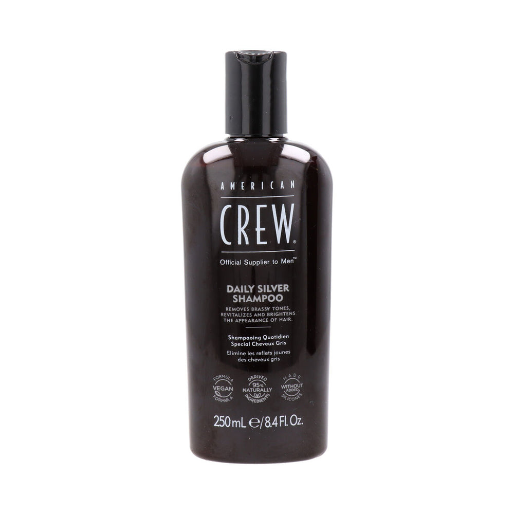 American CREW Daily Silver – Shampoo Unisex, 250 ml
