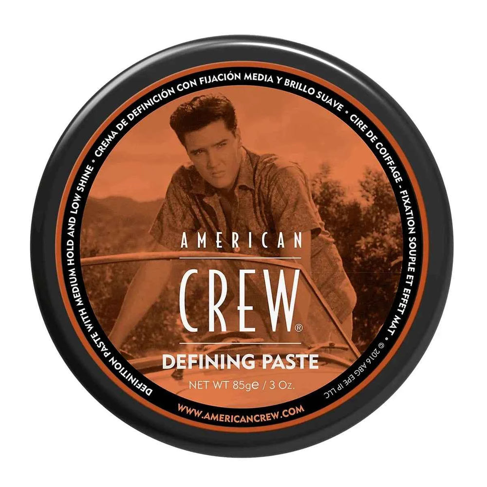 American CREW Defining Paste Crema Definicion Fijacion Media Brillo Suave Unisex, 85 g