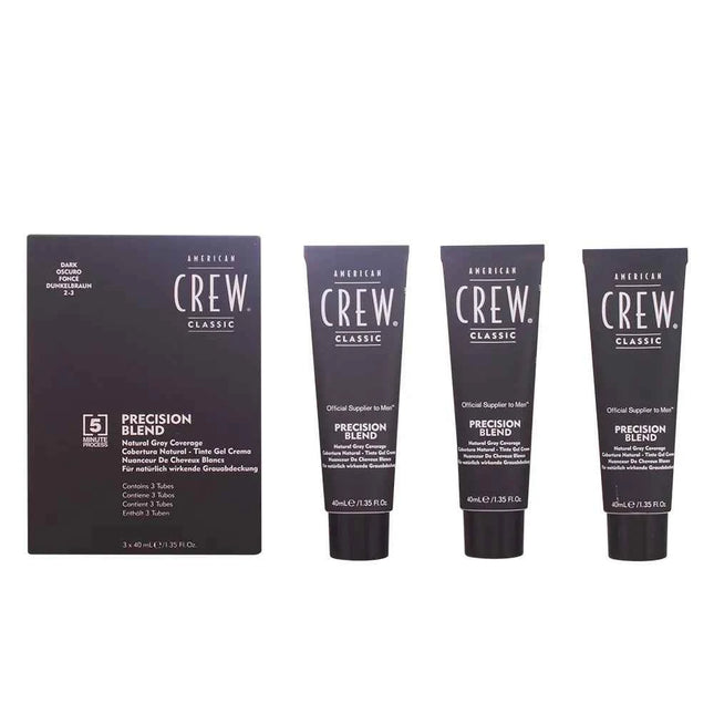 American CREW Precision Blend Lote 2-3 Dark Unisex