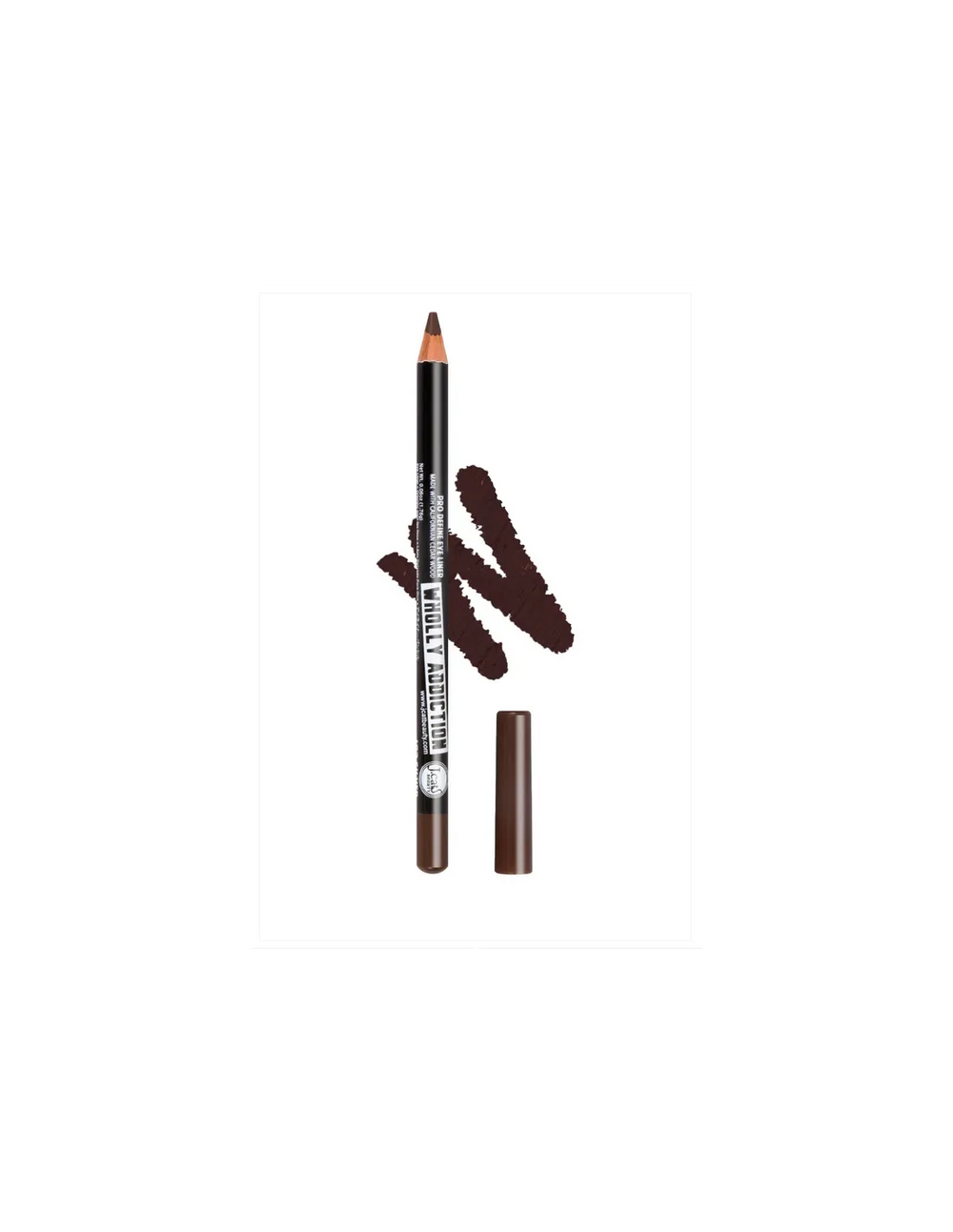 J.CAT Beauty Jcat Eye Liner Wholly Addict Dark Brown Unisex
