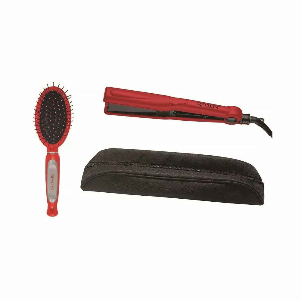 Revlon Smooth Results Rvst2176 Plancha De Pelo Estuche 3 Piezas Unisex