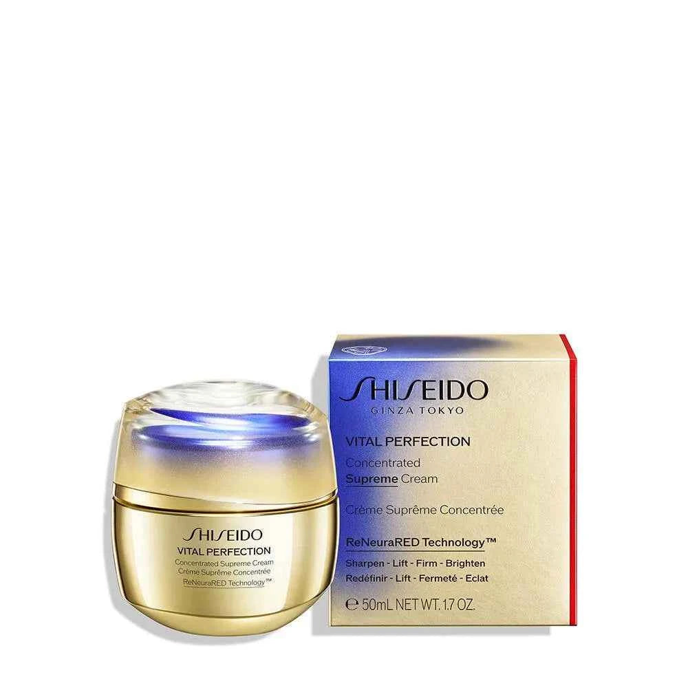 Shiseido Vital Perfection Crema Suprema Concentrada Unisex, 50 ml