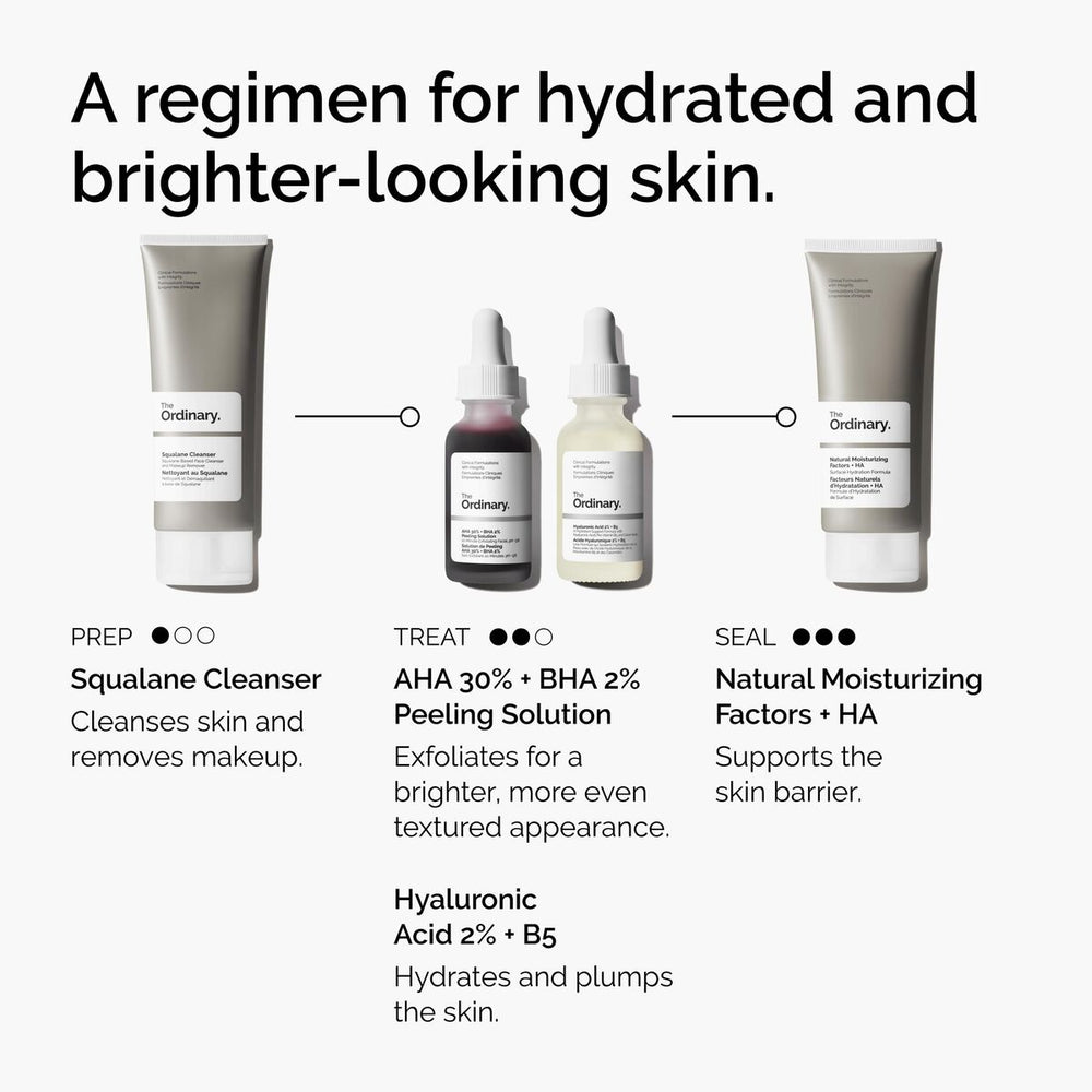 THE Ordinary Aha 30 Bha 2 Peeling Solution Unisex, 30 ml