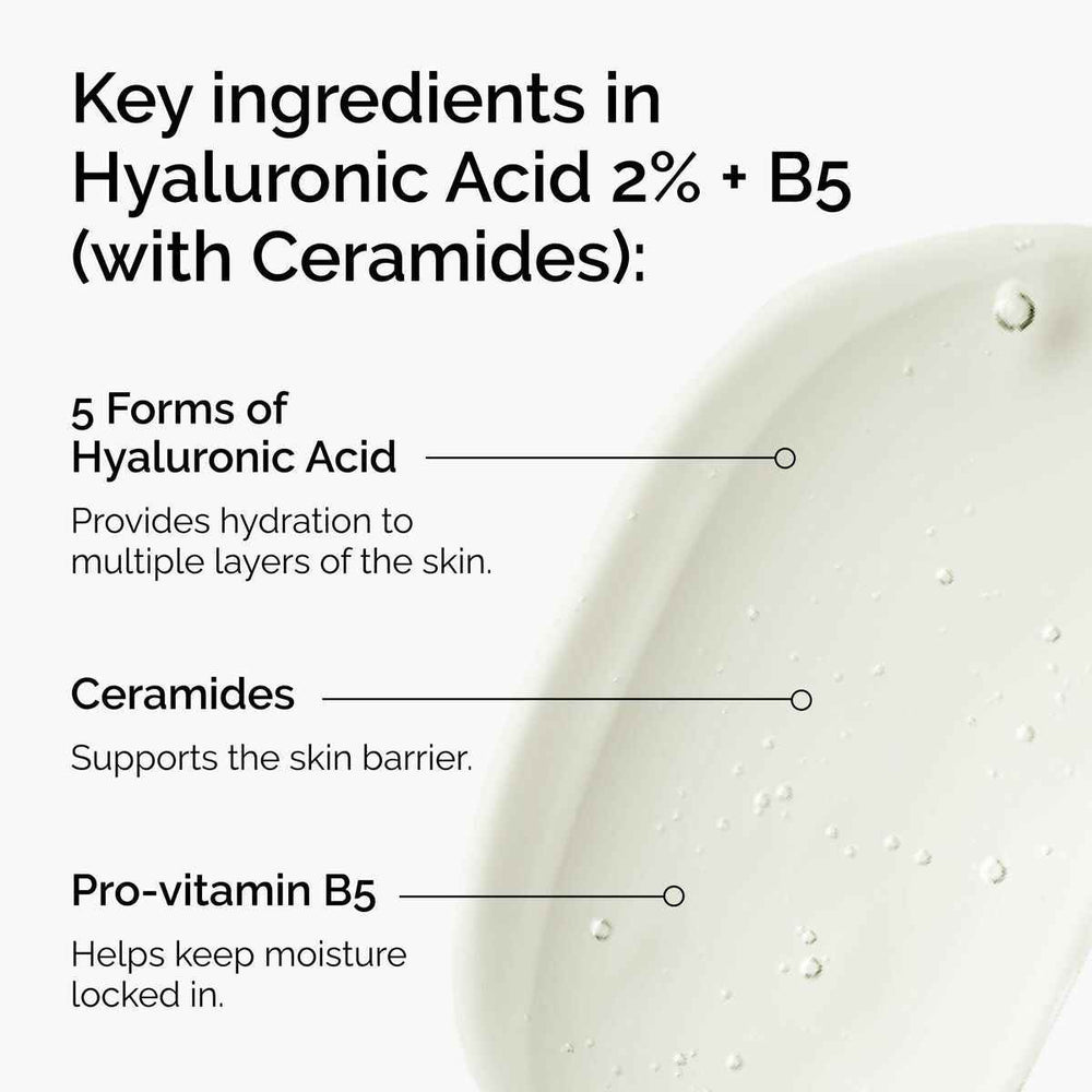 THE Ordinary Hyaluronic Acid 2 B5 Sérum Ácido Hialurónico Unisex, 30 ml
