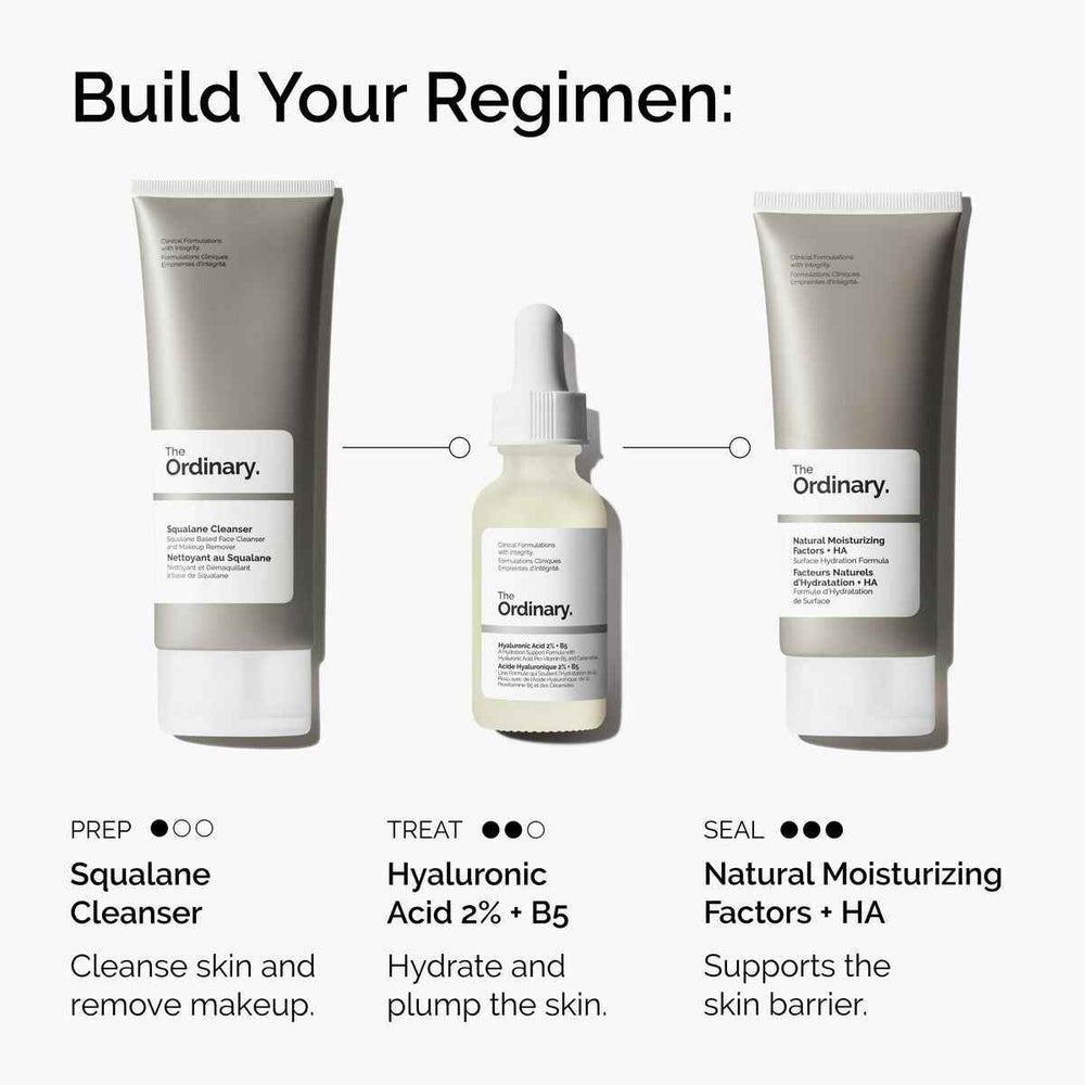 THE Ordinary Hyaluronic Acid 2 B5 Sérum Ácido Hialurónico Unisex, 30 ml