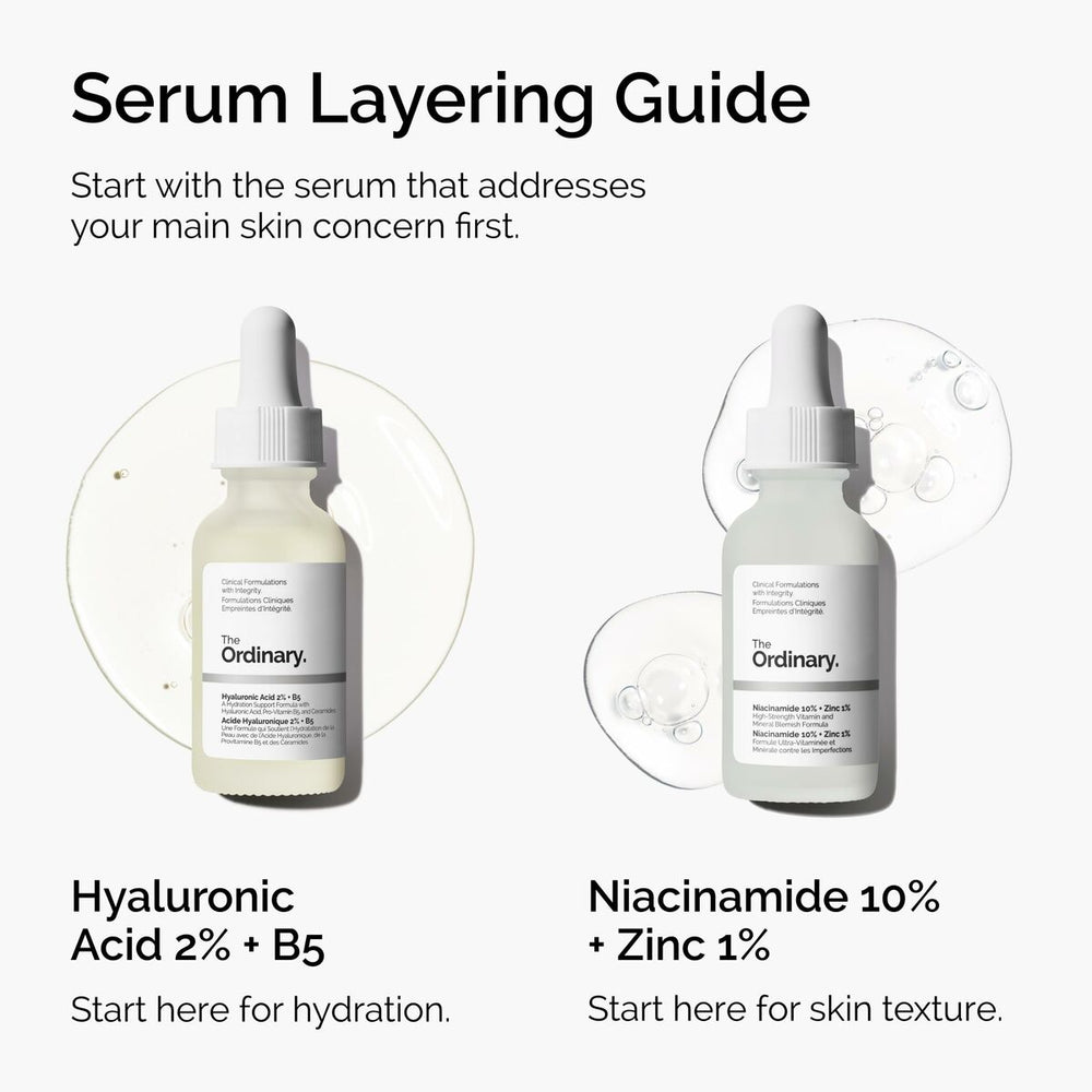 THE Ordinary Hyaluronic Acid 2 B5 Sérum Ácido Hialurónico Unisex, 30 ml