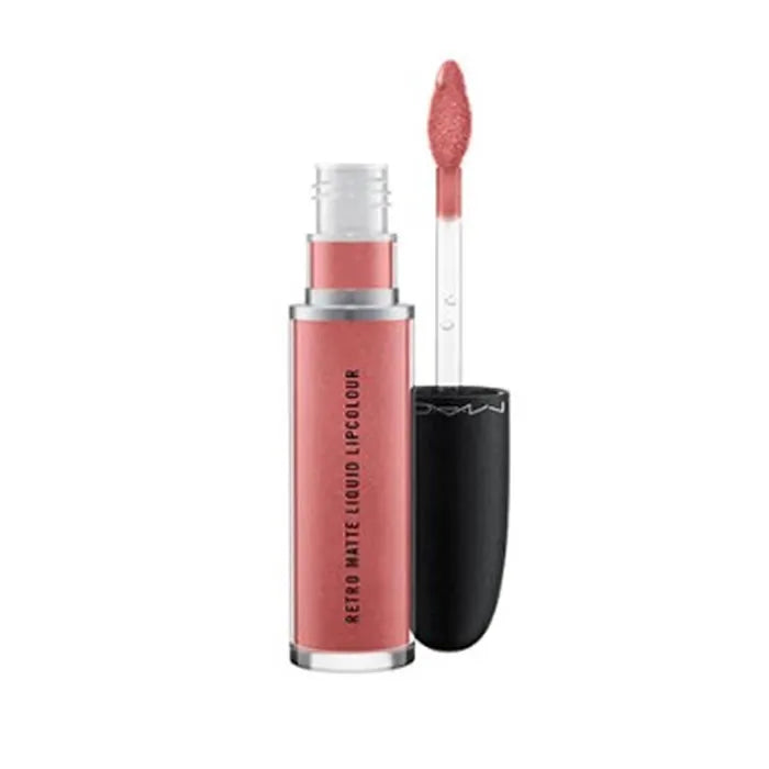 MAC Retro Matte Liquid Lipcolour Metallics Gemz & Roses Unisex