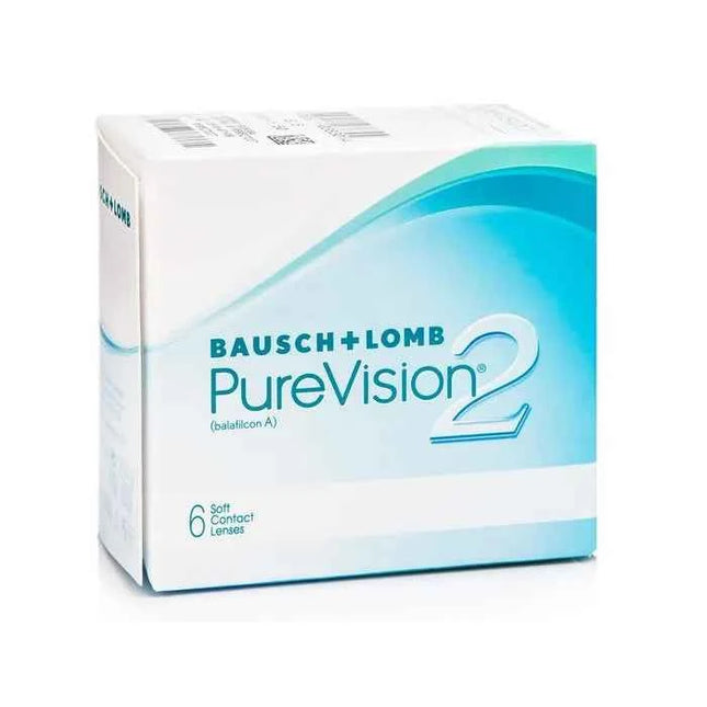 Purevision Contact Lenses Visibility Tinted -3.75 BC/86, 6 Units