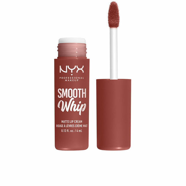 NYX Smooth Whipe Matte Lip – Cream Late Foam Unisex, 4 ml