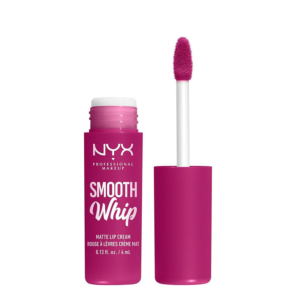 NYX Smooth Whipe Matte Lip – Cream Bday Frosting Unisex, 4 ml