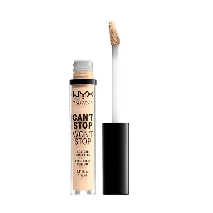 NYX Can´t Stop Won´t Stop Full Coverage Contour Concealer Pale Unisex, 3,5 ml