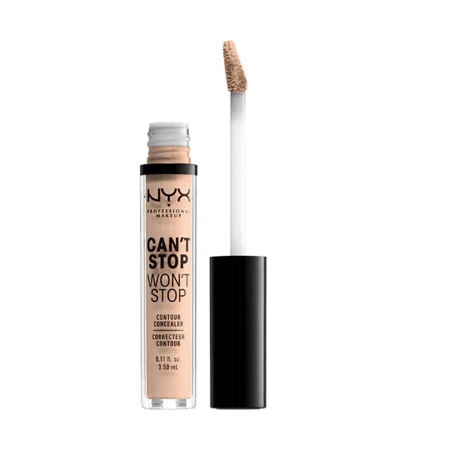 NYX Can´t Stop Won´t Stop Full Coverage Contour Concealer Alabaster Unisex, 3,5 ml