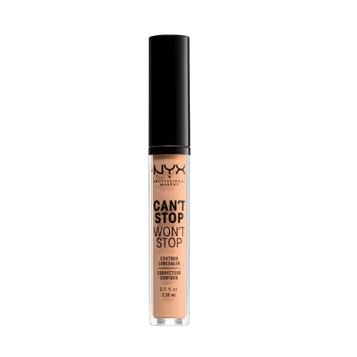 NYX Can´t Stop Won´t Stop Full Coverage Contour Concealer Natural Unisex, 3,5 ml