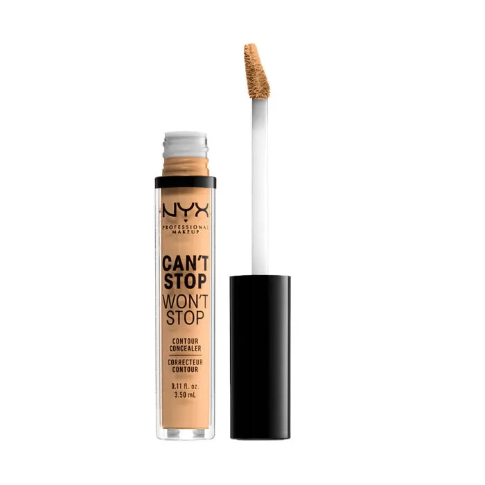 NYX Can´t Stop Won´t Stop Full Coverage Contour Concealer True Beige Unisex, 3,5 ml