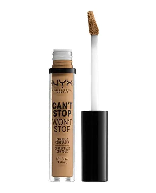 NYX Can't Stop Won't Stop Contour Concealer Golden Unisex, 3,5 ml