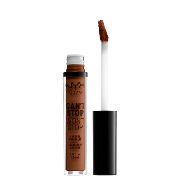 NYX Can´t Stop Won´t Stop Full Coverage Contour Concealer Mocha Unisex, 3,5 ml
