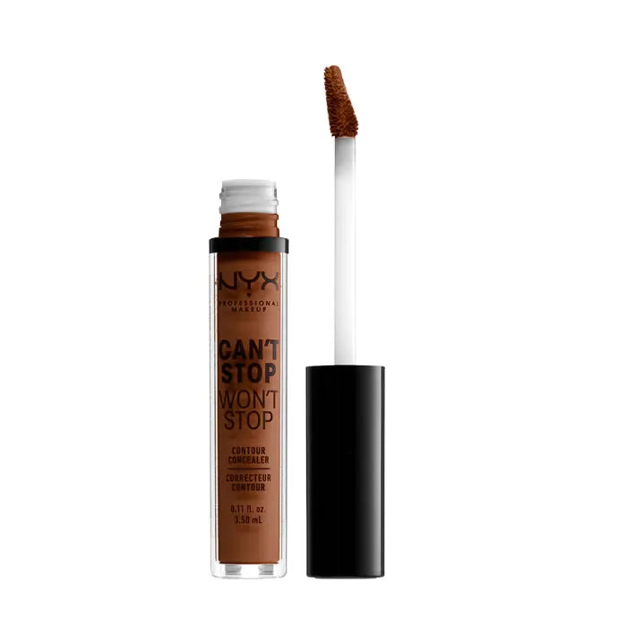 NYX Can´t Stop Won´t Stop Full Coverage Contour Concealer Mocha Unisex, 3,5 ml