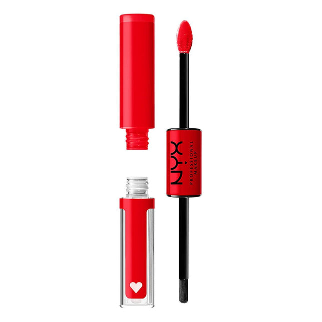 NYX Shine Loud Pro Pigment Lip Shine Rebel In Red Unisex