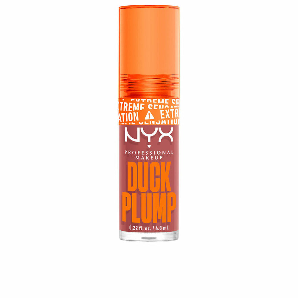 NYX Duck Plump Brillo De Labios Nude Swings Unisex, 6,8 ml