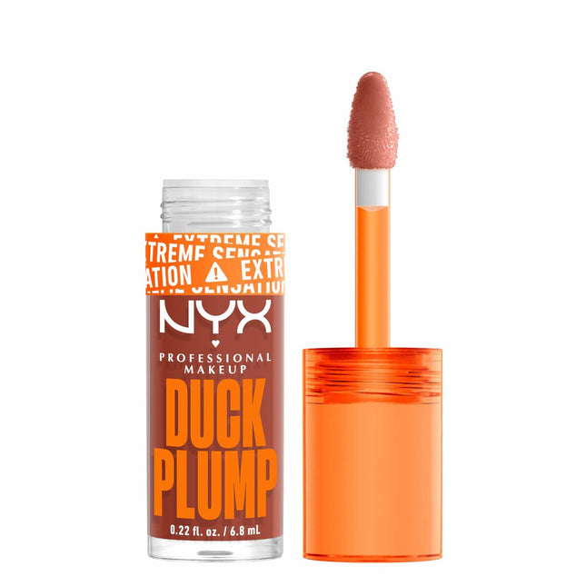 NYX Duck Plump Brillo De Labios Brown Of Applause Unisex, 6,8 ml