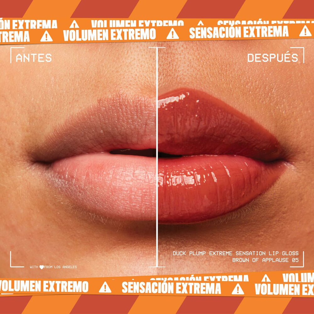 NYX Duck Plump Brillo De Labios Brown Of Applause Unisex, 6,8 ml