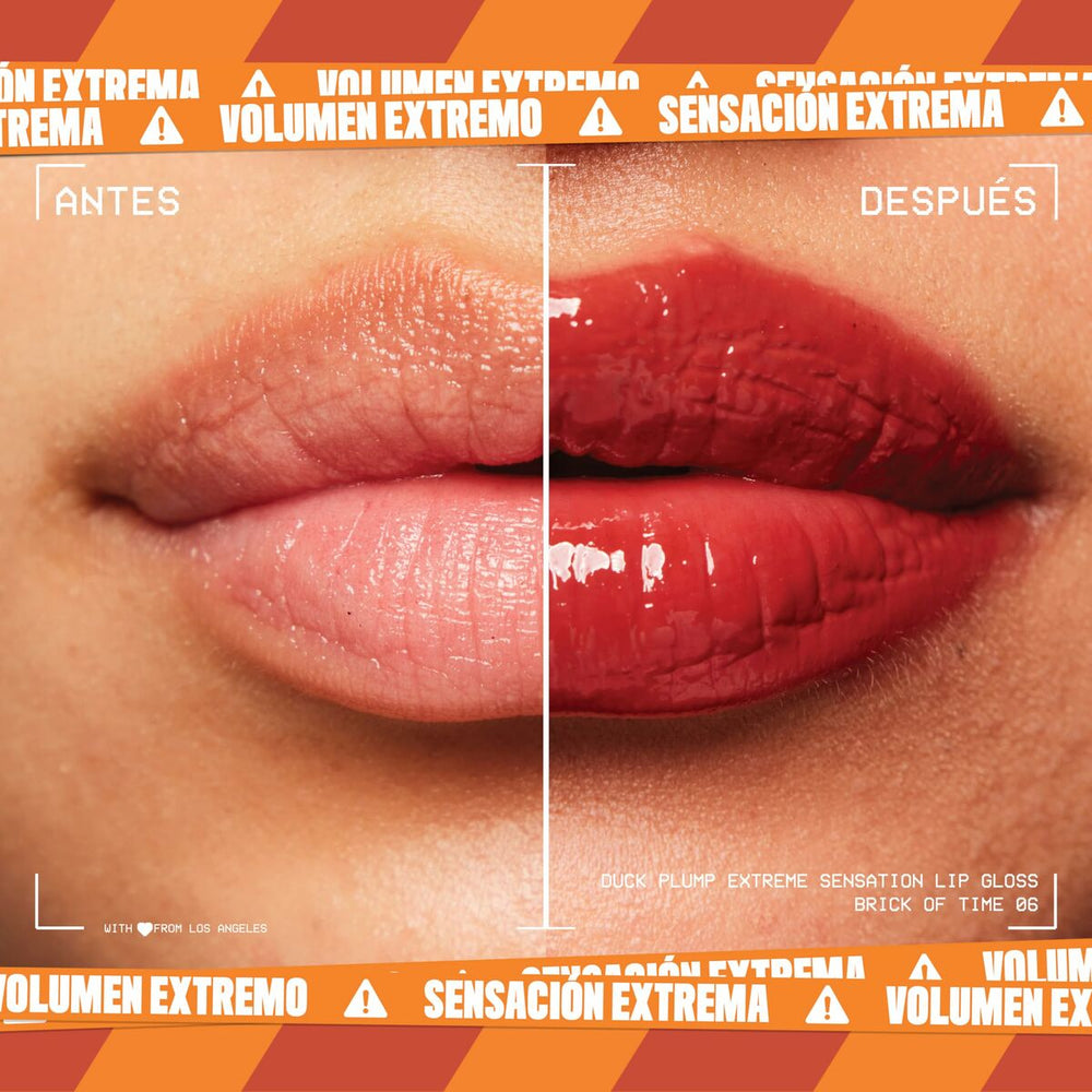 NYX Duck Plump Brillo De Labios Brick Of Time Unisex, 6,8 ml