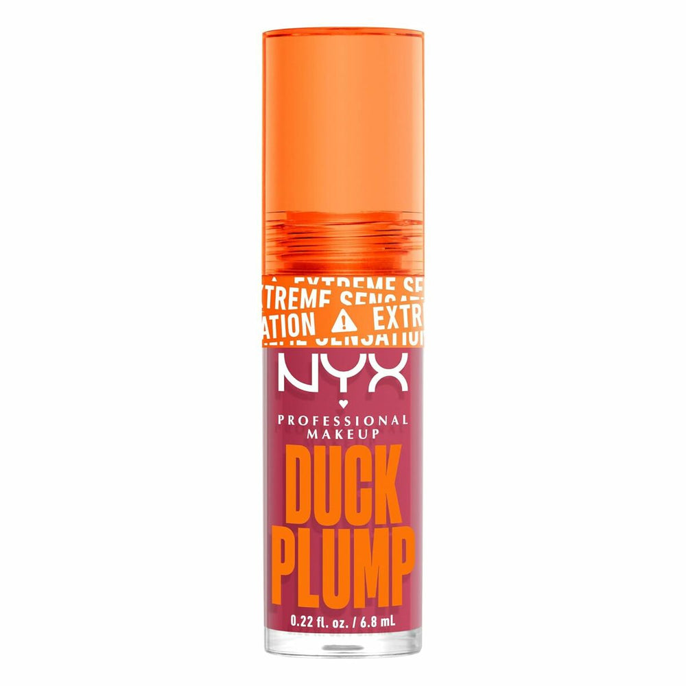 NYX Duck Plump Brillo De Labios Strike A Rose Unisex, 6,8 ml