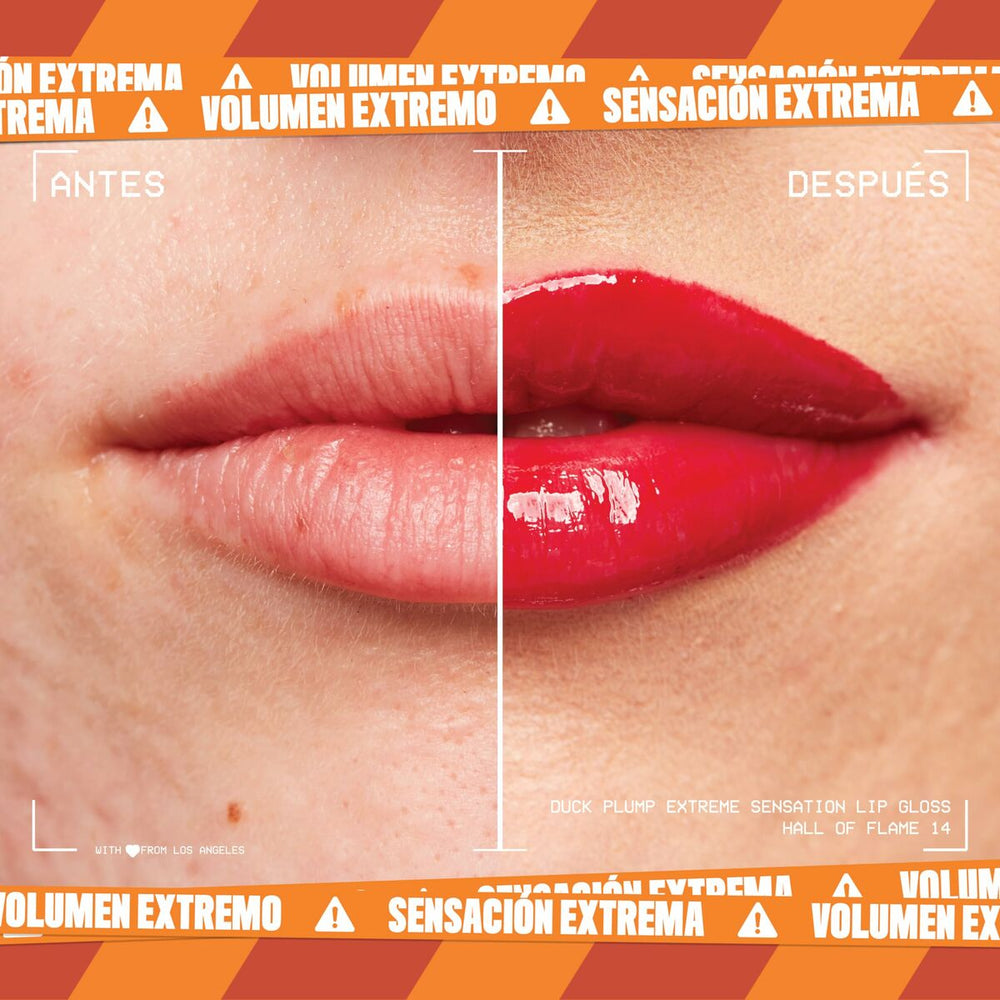 NYX Duck Plump Brillo De Labios Hall Of Flame Unisex, 6,8 ml