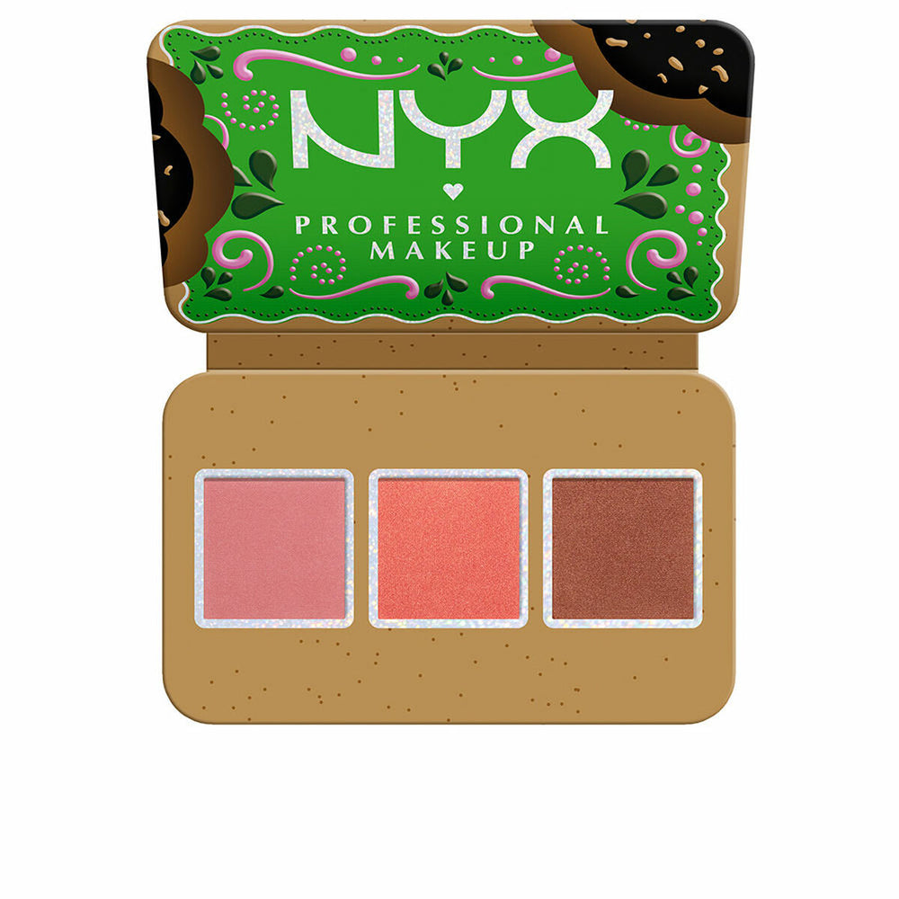NYX Buttermelt Palette Bronceador y Colorete Dark, 12 g
