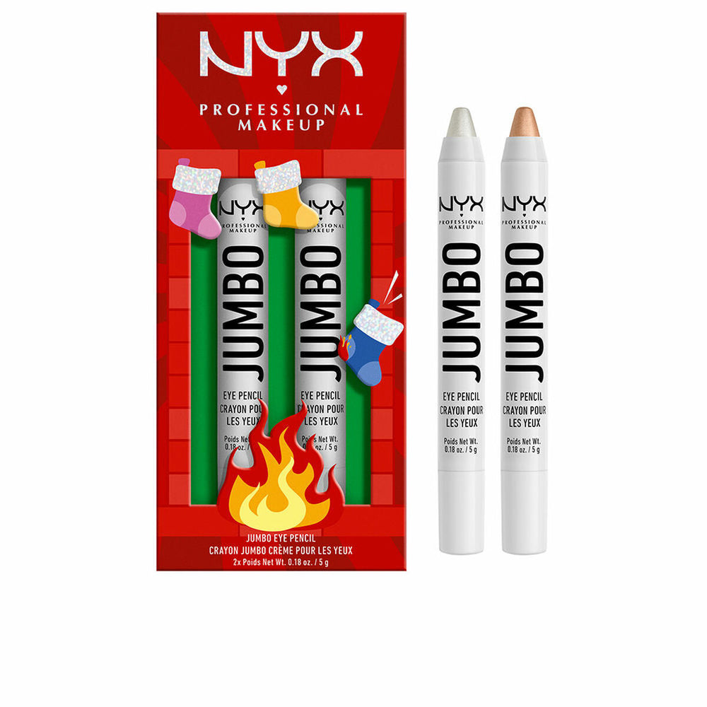 NYX Jumbo Eye Pencil Duo 2 Piezas