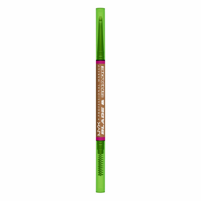 NYX Blade y Shade Nano Lápiz De Cejas 01-Ash Blonde 1 U Unisex