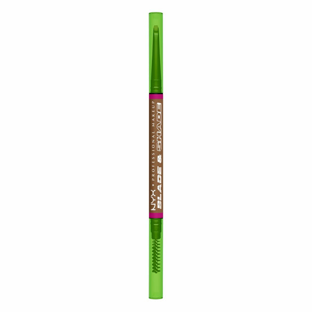 NYX Blade y Shade Nano Lápiz De Cejas 02-Blonde 1 U Unisex