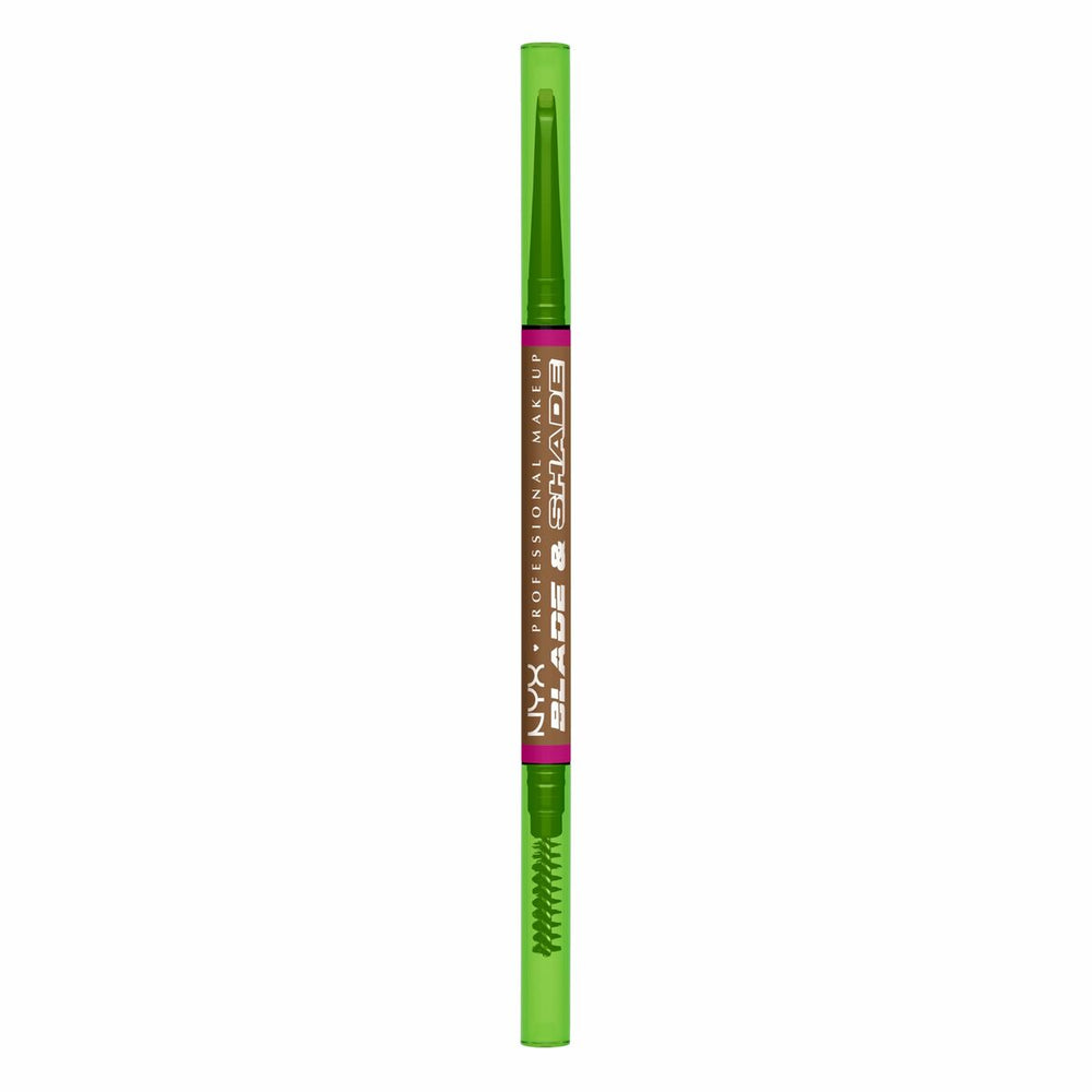 NYX Blade y Shade Nano Lápiz De Cejas 02-Blonde 1 U Unisex