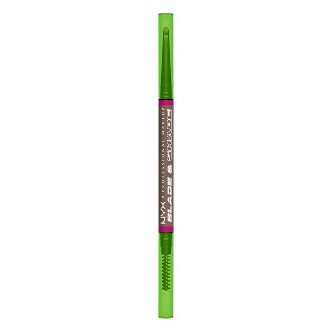NYX Blade y Shade Nano Lápiz De Cejas 03-Cool Ash Brown 1 U Unisex