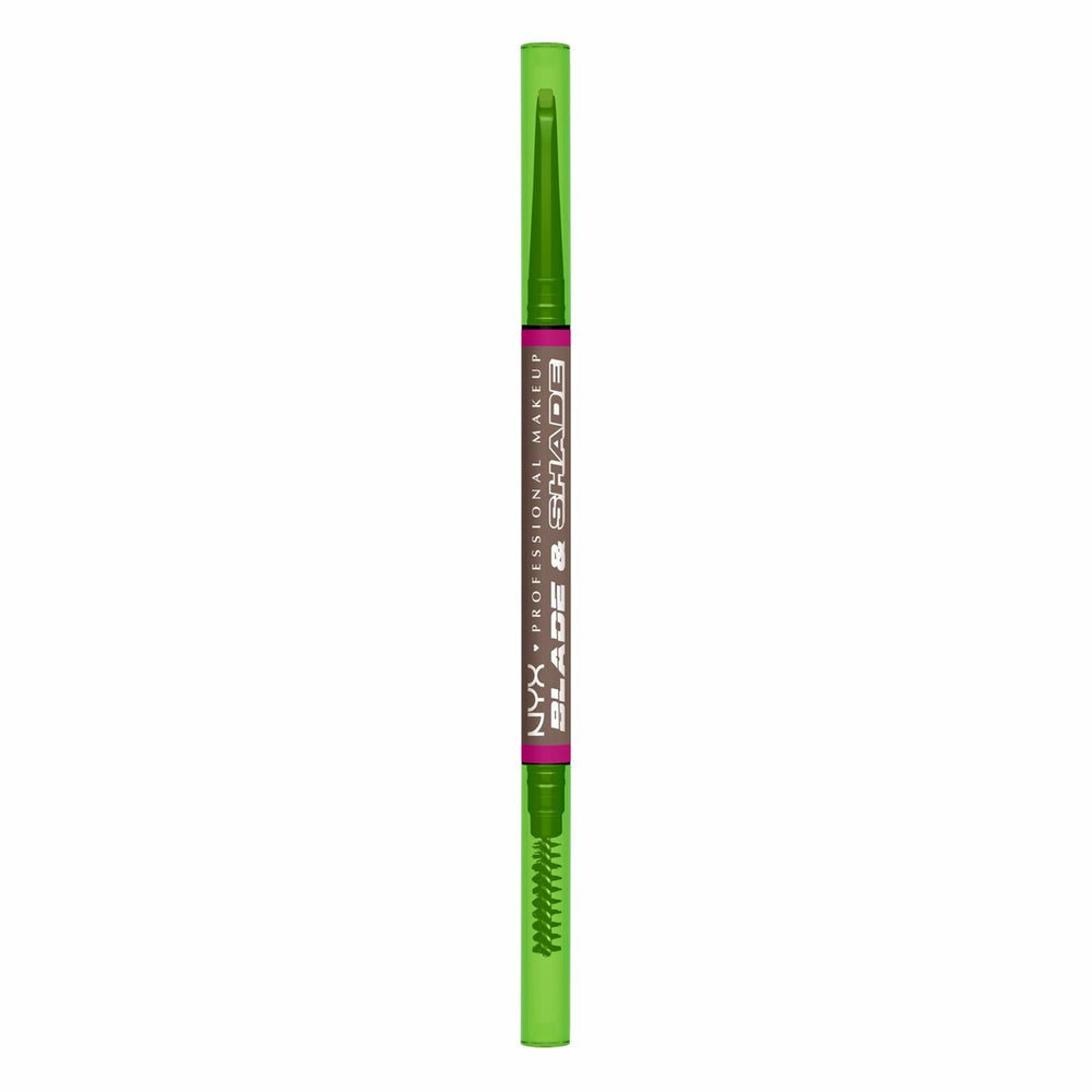 NYX Blade y Shade Nano Lápiz De Cejas 03-Cool Ash Brown 1 U Unisex