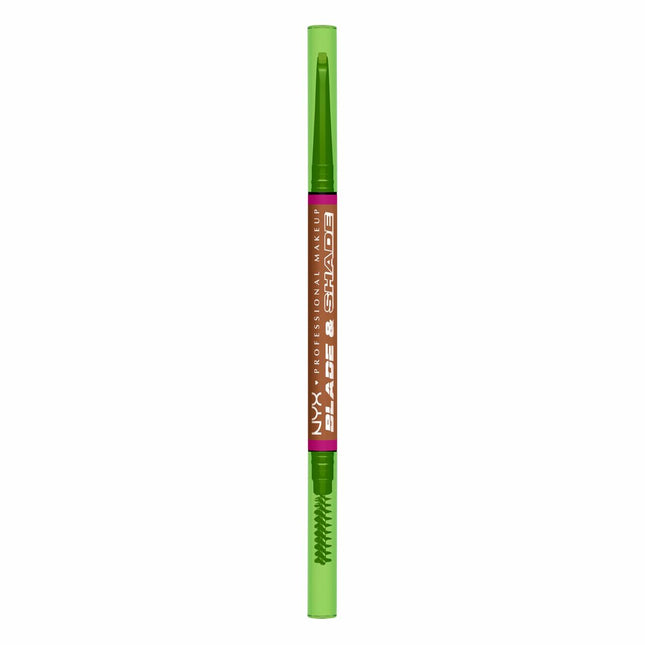 NYX Blade y Shade Nano Lápiz De Cejas 05-Auburn 1 U Unisex