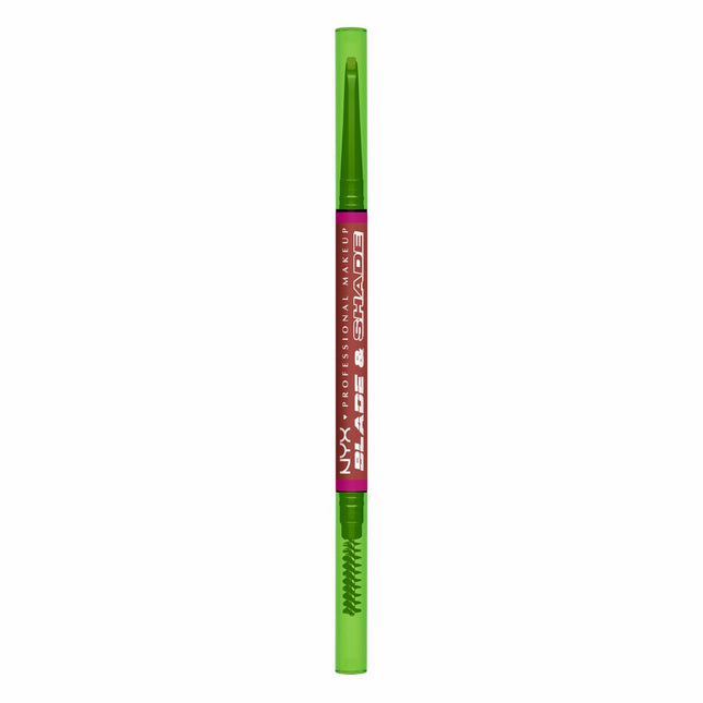 NYX Blade y Shade Nano Lápiz De Cejas 06-Rich Auburn 1 U Unisex