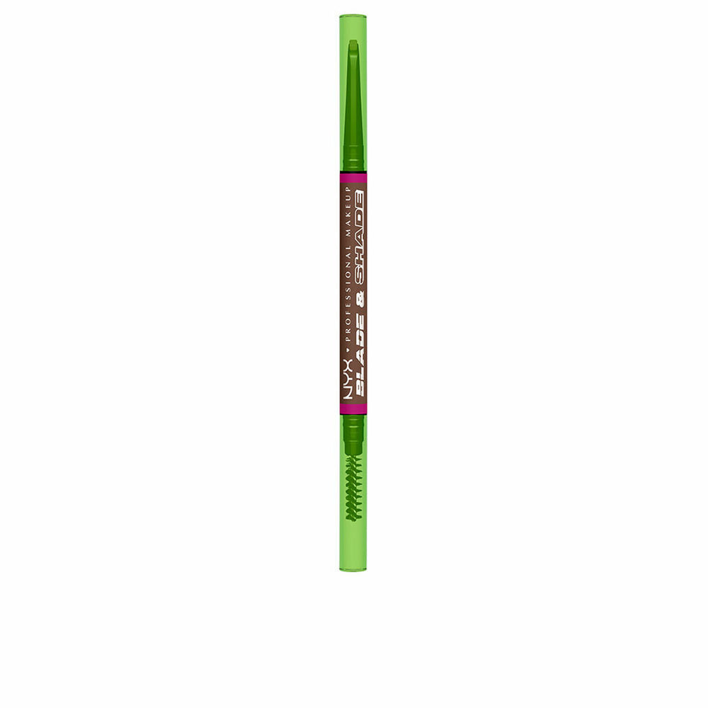 NYX Blade y Shade Nano Lápiz De Cejas 08-Chocolate 1 U Unisex