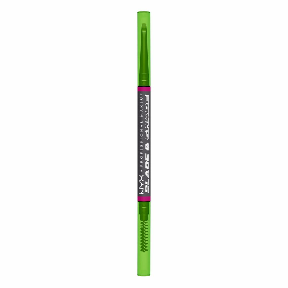 NYX Blade y Shade Nano Lápiz De Cejas 11-Grey 1 U Unisex