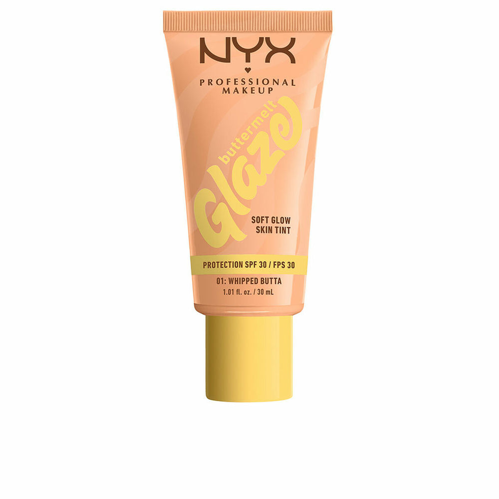 NYX Buttermelt Glaze Protector Solar Tint Spf30 01-Whipped Butta Unisex, 30 ml