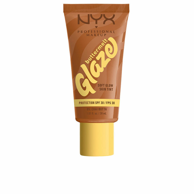 NYX Buttermelt Glaze Protector Solar Tint Spf30 05-Chai Butta Unisex, 30 ml