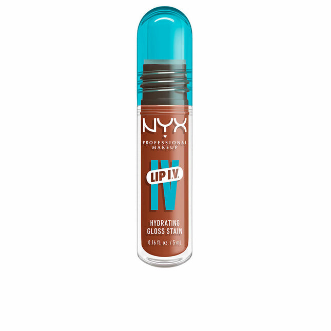 NYX Lip Iv Gloss 01-Caramel Drip Unisex, 5 ml